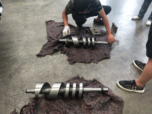 又一對轉子加工完成！